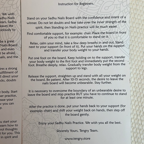 Set of 2 Sadhu Boards 10 mm, Acupuncture, Handmade ๐ yoga board meditation - Picture 11 of 11